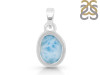 Close Out Larimar Pendant-SP LAR-CO-1-1678