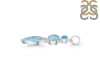 Larimar/Blue Topaz Pendant-2SP LAR-1-1770