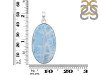 Larimar Pendant-SP LAR-1-1806