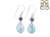 Close Out Larimar/Tanzanite Earring-2E LAR-CO-3-123