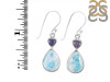 Close Out Larimar/Tanzanite Earring-2E LAR-CO-3-123