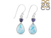 Close Out Larimar/Tanzanite Earring-2E LAR-CO-3-124