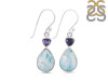 Close Out Larimar/Tanzanite Earring-2E LAR-CO-3-125