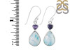 Close Out Larimar/Tanzanite Earring-2E LAR-CO-3-125
