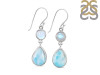 Close Out Larimar/Moonstone Earring-2E LAR-CO-3-138