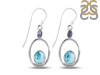 Close Out Larimar/Tanzanite Earring-2E LAR-CO-3-164