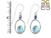 Close Out Larimar/Tanzanite Earring-2E LAR-CO-3-164