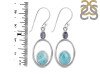 Larimar/Tanzanite Earring-2E LAR-3-168
