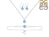Larimar Jewelry Set  LAR-RDB-83-RDN-69-RDE-701.