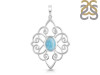 Larimar Pendant LAR-RDP-257.