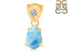 Larimar Pendant LAR-RDP-552-V-LOOP.