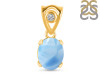 Larimar Pendant LAR-RDP-554-V-LOOP.