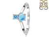 Larimar & Blue Topaz Ring LAR-RDR-1506.