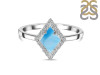 Larimar & White Topaz Ring LAR-RDR-1645.