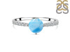 Larimar & White Topaz Ring LAR-RDR-220.