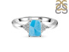 Larimar & White Topaz Ring LAR-RDR-2254.
