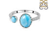 Larimar & White Topaz Ring LAR-RDR-229.