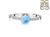 Larimar & White Topaz Ring LAR-RR-24.