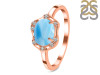 Larimar & White Topaz Ring LAR-RR-342.