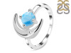 Larimar & Moonstone Ring LAR-RDR-190.