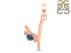 Labradorite & White Topaz Alphabet Y Pendant LBD-RDA-25.