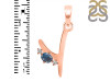 Labradorite & White Topaz Alphabet Y Pendant LBD-RDA-25.