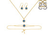 Labradorite Jewelry Set  LBD-RDB-83-RDN-69-RDE-701.