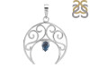 Labradorite Crescent Moon Pendant LBD-RDN-181-A.