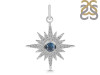 Labradorite & White Topaz Pendant LBD-RDP-693.