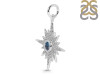 Labradorite & White Topaz Pendant LBD-RDP-693.
