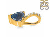 Labradorite & White Topaz Pendant LBD-RDP-819.