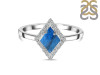 Labradorite & White Topaz Ring LBD-RDR-1645.