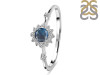 Labradorite & White Topaz Ring LBD-RDR-1937.