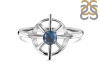 Labradorite Dharma Wheel Ring LBD-RDR-2147.