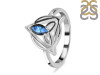 Labradorite Triquetra Ring LBD-RDR-2166.