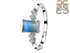 Labradorite & White Topaz Ring LBD-RDR-2187.