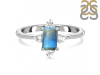 Labradorite & White Topaz Ring LBD-RDR-2210.
