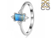 Labradorite & White Topaz Ring LBD-RDR-2210.
