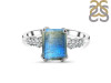 Labradorite & White Topaz Ring LBD-RDR-2215.