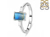Labradorite & White Topaz Ring LBD-RDR-2251.