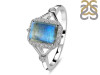 Labradorite & White Topaz Ring LBD-RDR-2252.