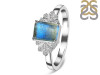 Labradorite & White Topaz Ring LBD-RDR-2272.