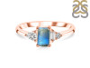 Labradorite & White Topaz Ring LBD-RDR-2397.