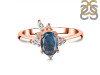 Labradorite & White Topaz Ring LBD-RDR-2398.