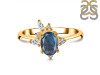 Labradorite & White Topaz Ring LBD-RDR-2398.
