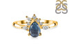 Labradorite & White Topaz Ring LBD-RDR-2431.