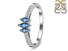 Labradorite & White Topaz Ring LBD-RDR-2540.