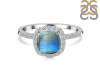 Labradorite & White Topaz Ring LBD-RDR-3119.