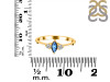 Labradorite & White Topaz Ring LBD-RDR-3155.