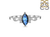 Labradorite & White Topaz Ring LBD-RDR-349.